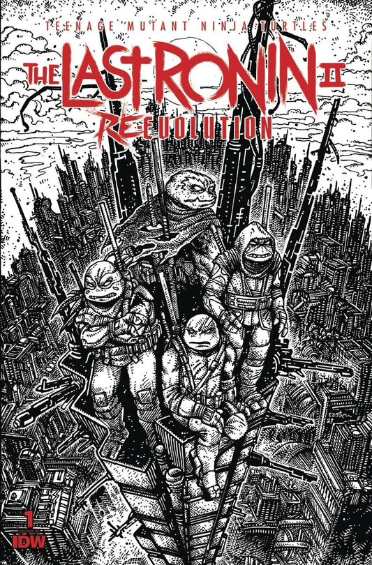TMNT LAST RONIN II RE EVOLUTION # 1 1:100 RATIO EASTMAN VARIANT