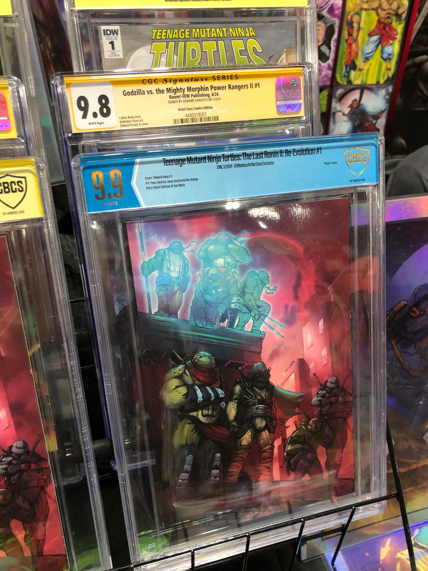 TMNT LAST RONIN Re- Evolution #1 EXCLUSIVE VARIANT COVER ORIGINAL ARTWORK/ EDWARD KRAATZ II