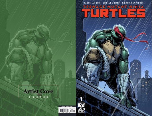 TEENAGE MUTANT NINJA TURTLES (2024) #1 EXCLUSIVE VARIANT COVER Edward Kraatz II