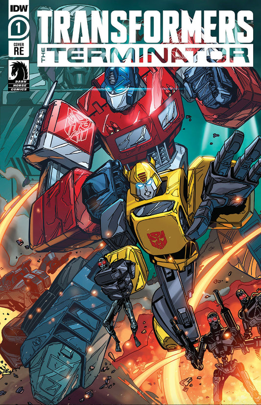 TRANSFORMERS VS TERMINATOR ISSUE #1 EDWARD KRAATZ II EXCLUSIVE VARIANT JSA CERTIFIED
