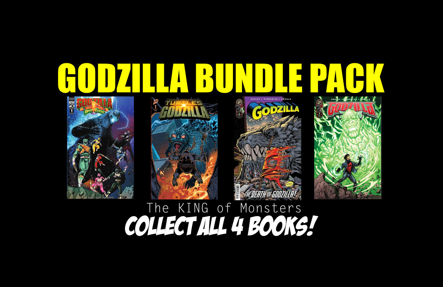 GODZILLA KING OF MONSTERS COMBO PACK! Featuring 3 Kraatz II Variants