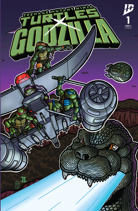 Teenage Mutant Ninja Turtles X Godzilla #1 PHIL SALAZAR/JESSE LOPEZ VARIANT PRE-ORDER
