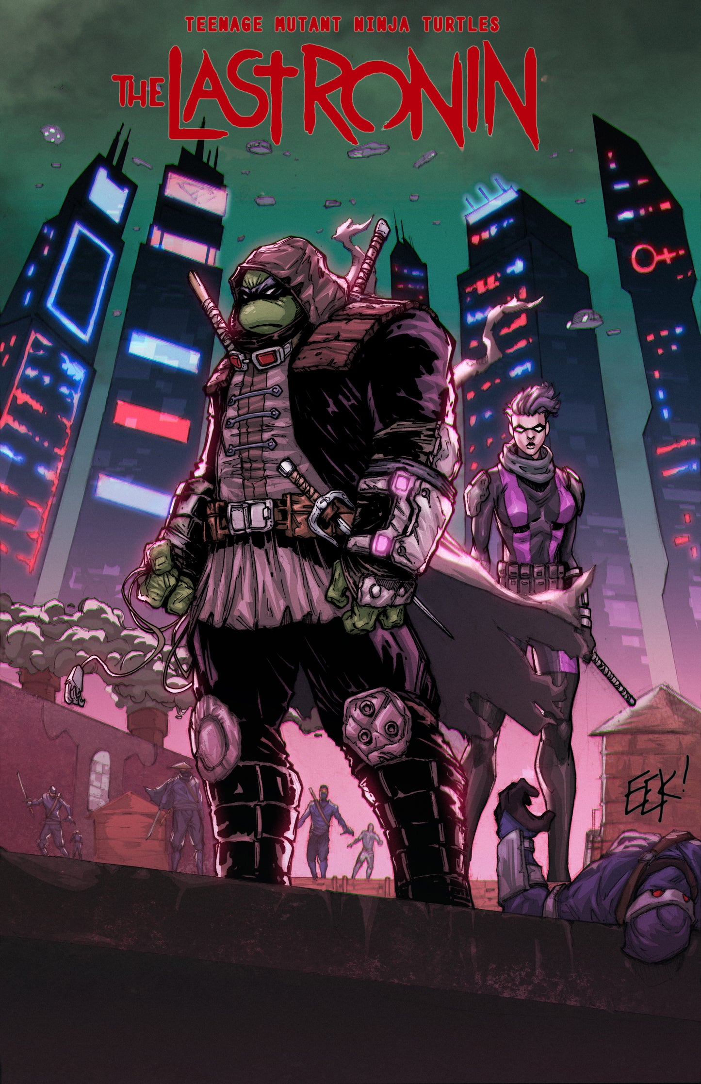 TMNT LAST RONIN: TRAINING DAY "ONE SHOT" EDWARD KRAATZ II VARIANT