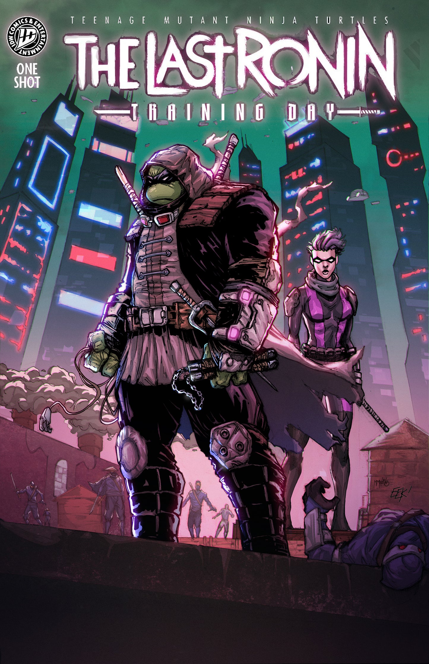 TMNT LAST RONIN: TRAINING DAY "ONE SHOT" EDWARD KRAATZ II VARIANT PRE-ORDER