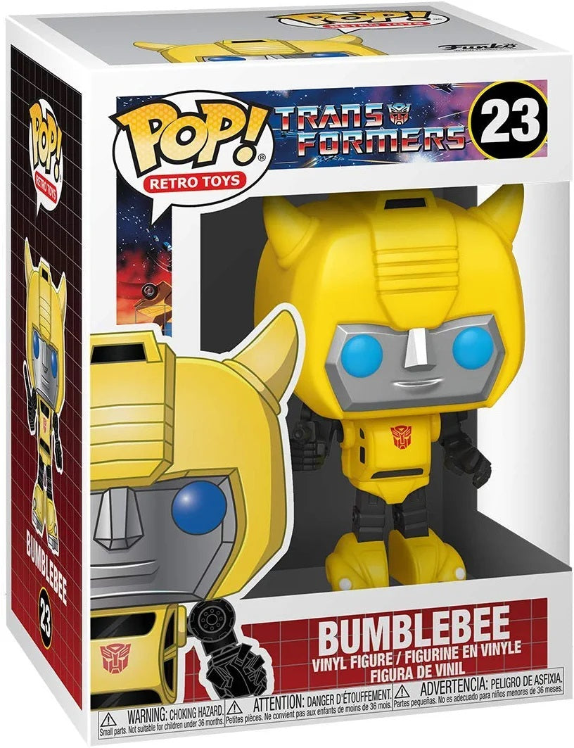 Funko Pop! Retro Toys: Transformers - Bumblebee, Multicolour SIGNED & REMARKED BY EDWARD KRAATZ II